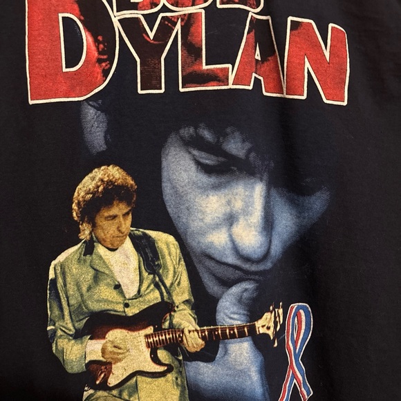 Delta Navy Blue Never Ending Tour Bob Dylan Long Sleeve Tee - Picture 4 of 4